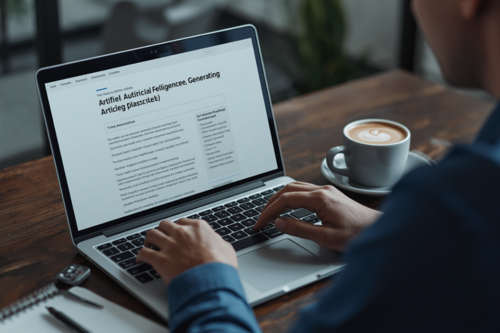 IA pour rédiger un article de blog : outils et méthode